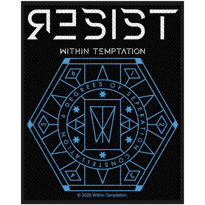 Within Temptation našitek Resist Hexagon 105430
