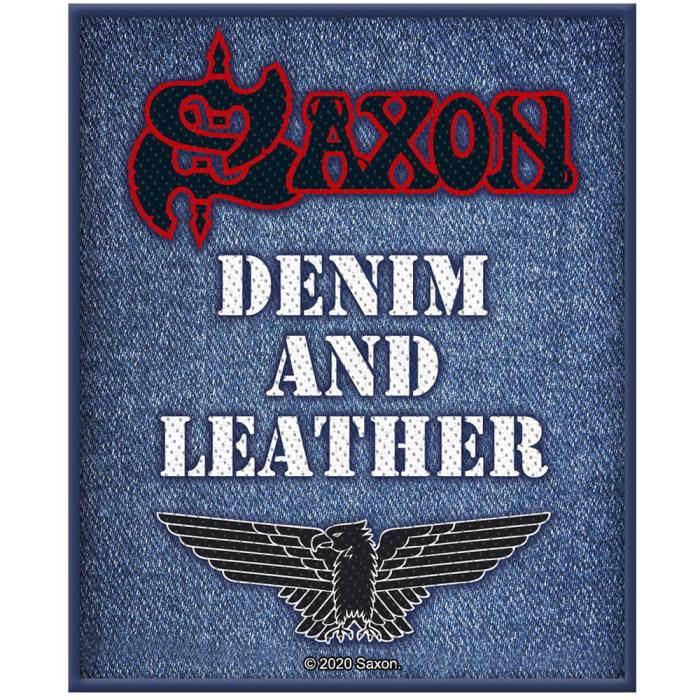 Našitek Saxon Denim & Leather 105433