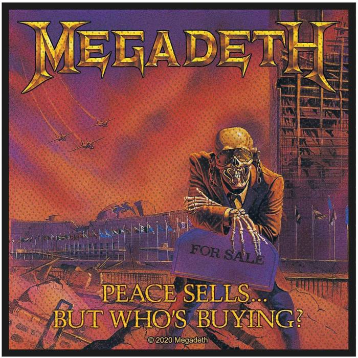 Megadeth Standard Patch: Peace Sells 105441