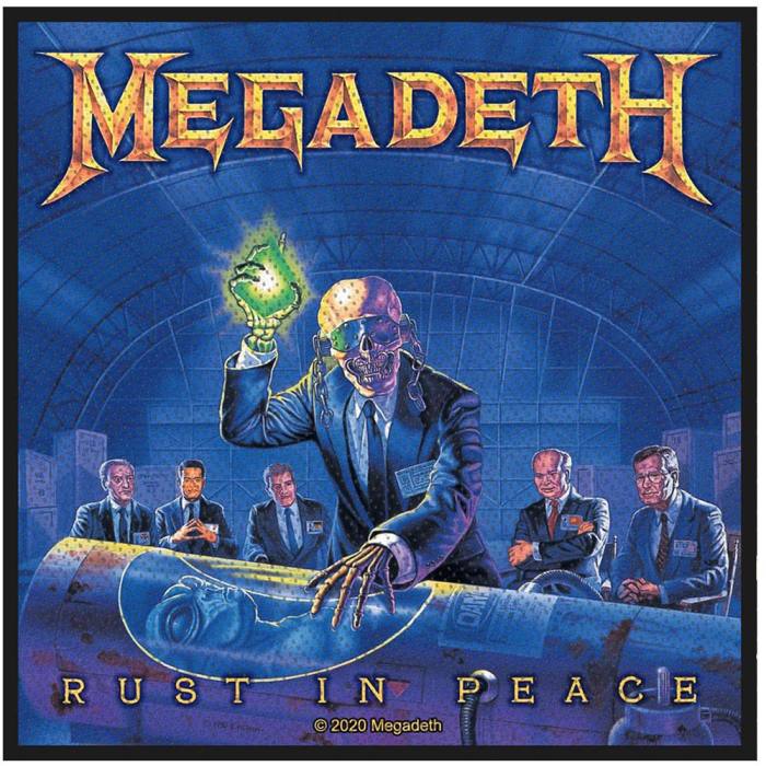 Megadeth Standard Patch: Rust In Peace 105442