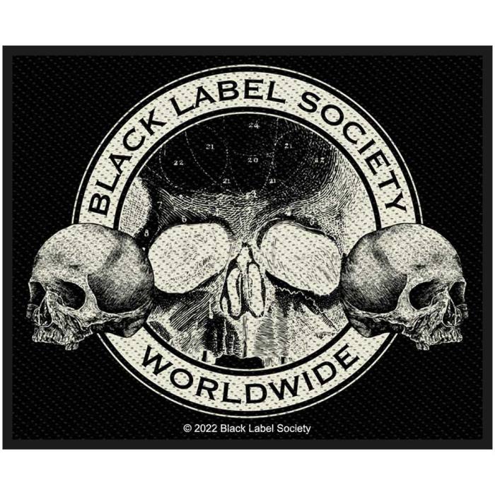 Našitek Black Label Society – Skulls 105467