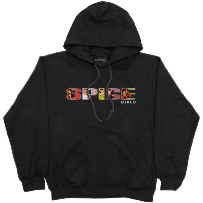 Spice Girls Hoodie Spice Logo črn 105542