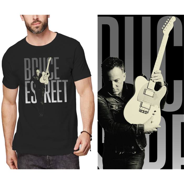 Bruce Springsteen T-shirt Estreet (črna) Velikost L 105629