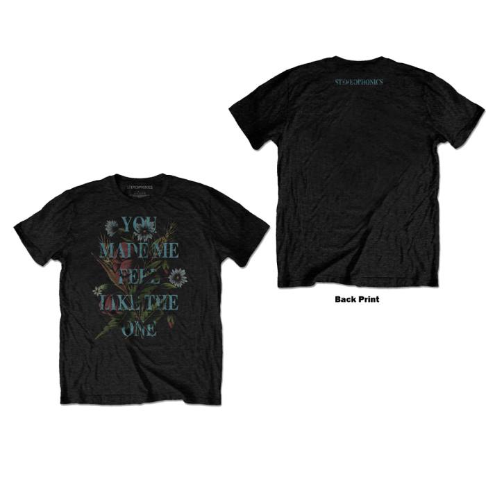 Stereophonics T-shirt Make Me Feel (črna, back print) 105924