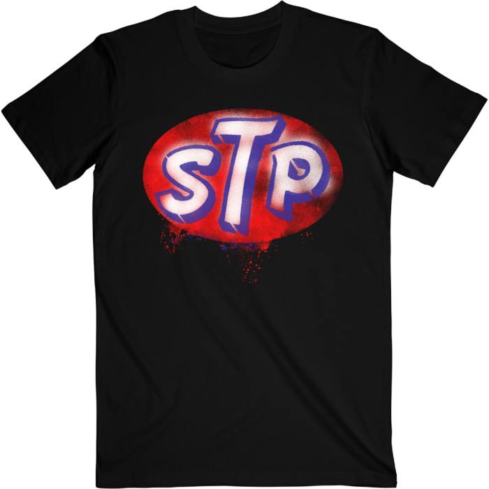 Stone Temple Pilots T-shirt Red Logo Black 105940