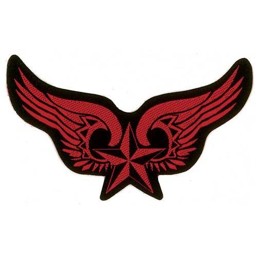 Našitek Winged Nautical Star 105386