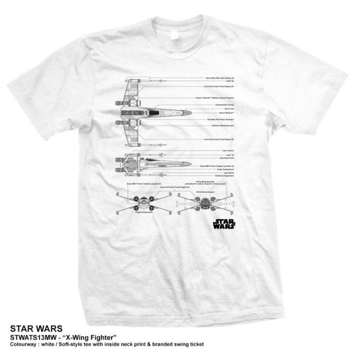Star Wars T-shirt X-Wing Fighter 106011