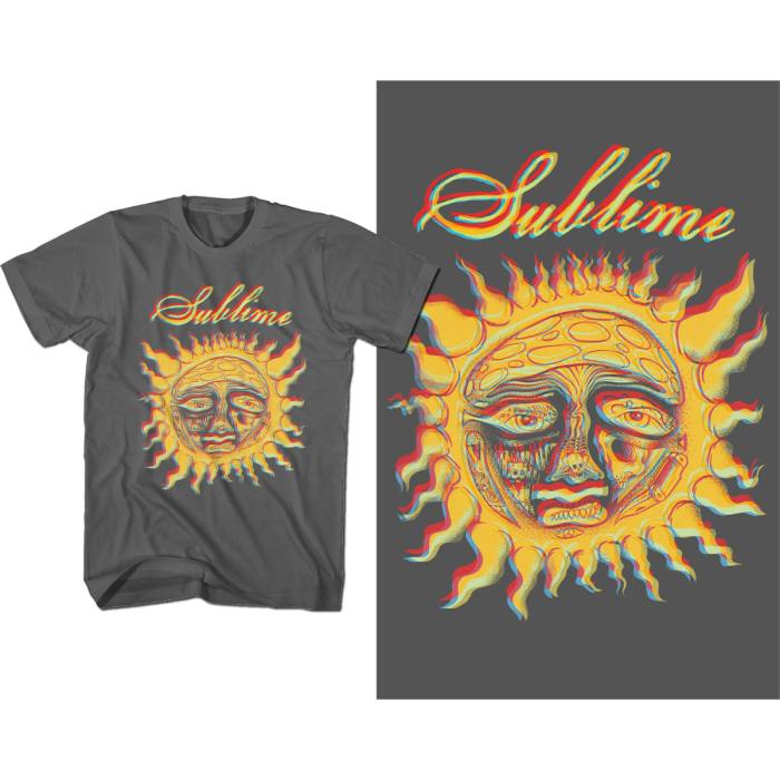 Yellow Sun T-shirt Sublime 106084