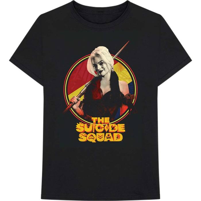 The Suicide Squad Unisex T-Shirt: Harley Framed 106099