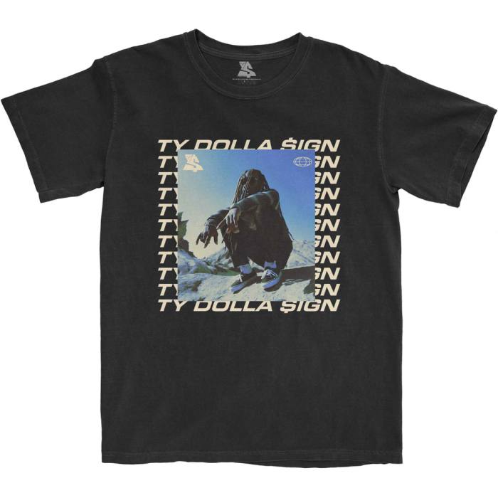 Ty Dolla Sign T-shirt Global Square (črna) 106174