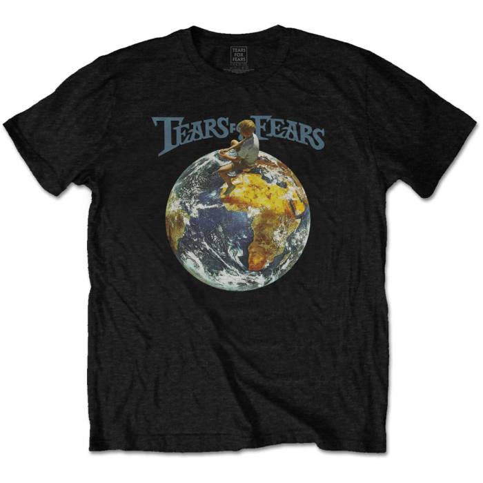 Tears For Fears T-shirt World Boy (črna) 106180