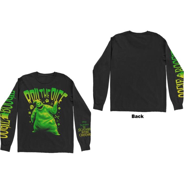 T-shirt dolgi rokav The Nightmare Before Christmas – Roll The Dice 106336