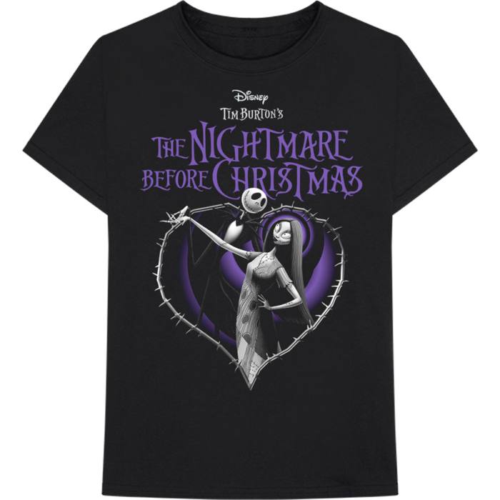 Purple Heart The Nightmare Before Christmas T-shirt 106390