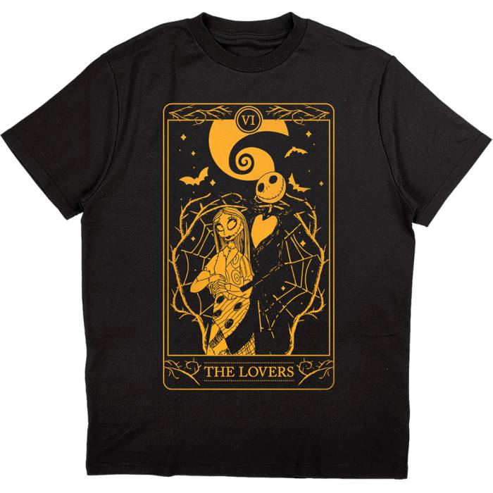 T-shirt The Nightmare Before Christmas – Jack & Sally Lovers 106408
