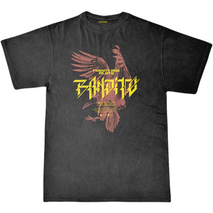 Twenty One Pilots T-shirt Bandito Bird (črna) 106667
