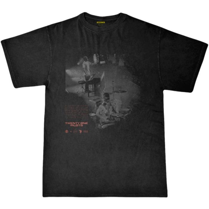 Twenty One Pilots T-shirt Masked (črna) 106685