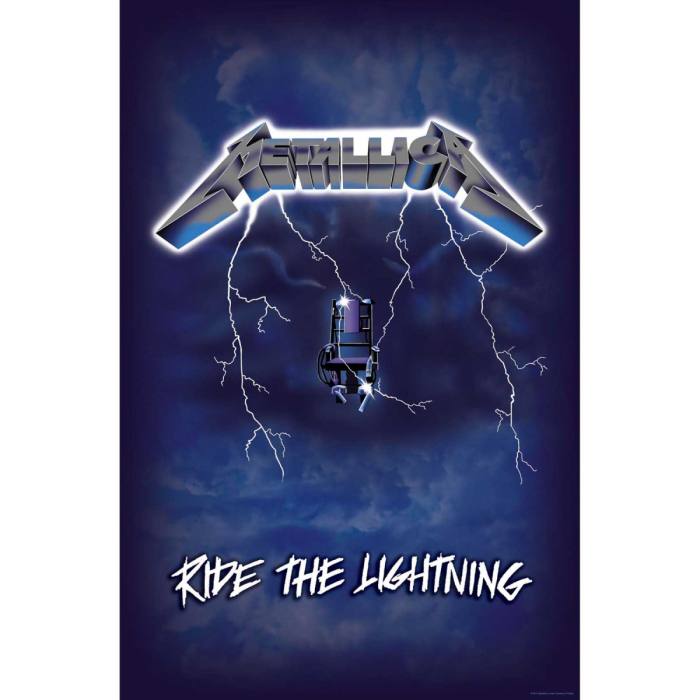 Zastava Metallica Ride the Lightning 106715