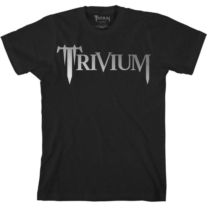 T-shirt Trivium – Classic Metallic Logo 106818
