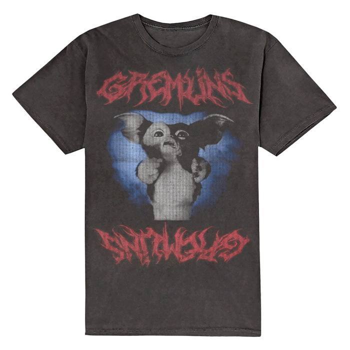 Gremlins Unisex T-Shirt: Gizmo Graphic (Black) 107223