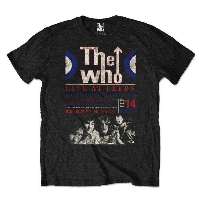 T-shirt The Who: Live At Leeds '70 Eco 107351