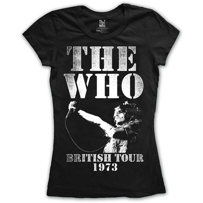 Ženska T-shirt The Who British Tour 1973 107444