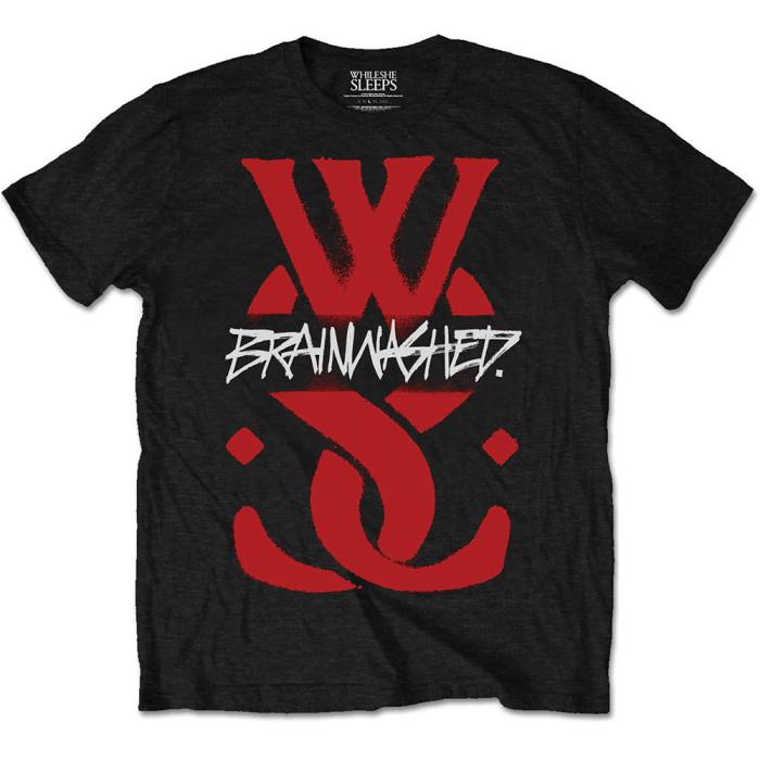 While She Sleeps T-shirt: Brainwashed Logo 107753