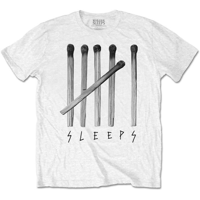 T-shirt While She Sleeps Matches 107756