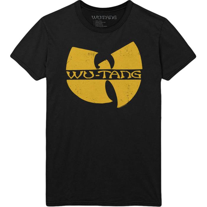 T-shirt Wu-Tang Clan Classic Logo Black 107804