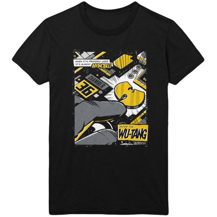 Wu-Tang Clan T-shirt Invincible (črna) 107820
