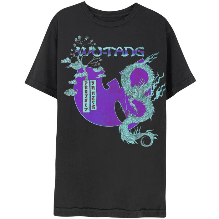 Wu-Tang Clan Unisex T-shirt: Dragon Bonsai (Black) 107858