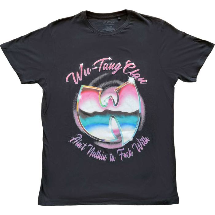 Wu-Tang Clan T-shirt Ain't Nuthing Ta F' Wit črna 107879