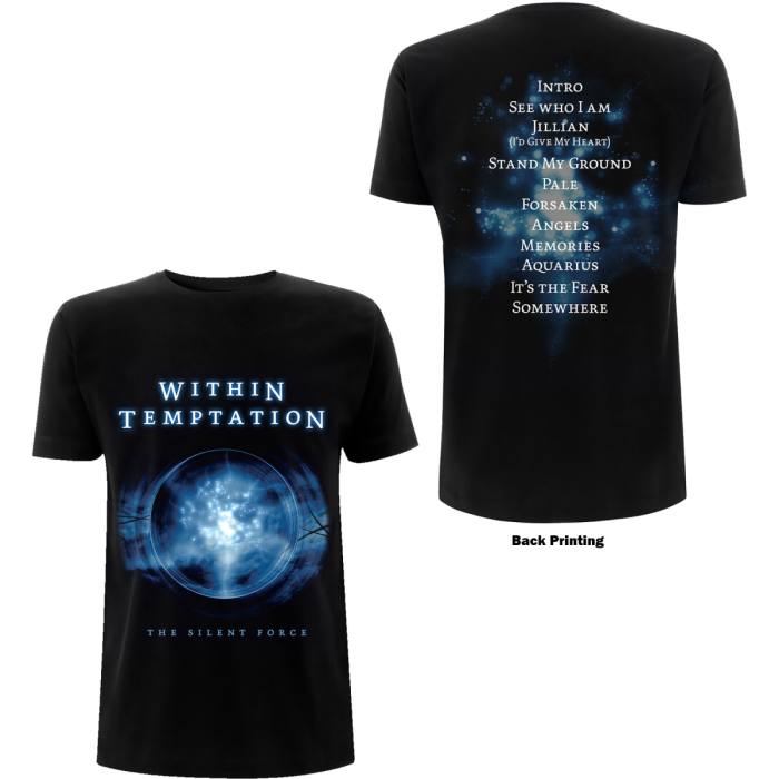 Within Temptation T-shirt: Silent Force Tracks 107896