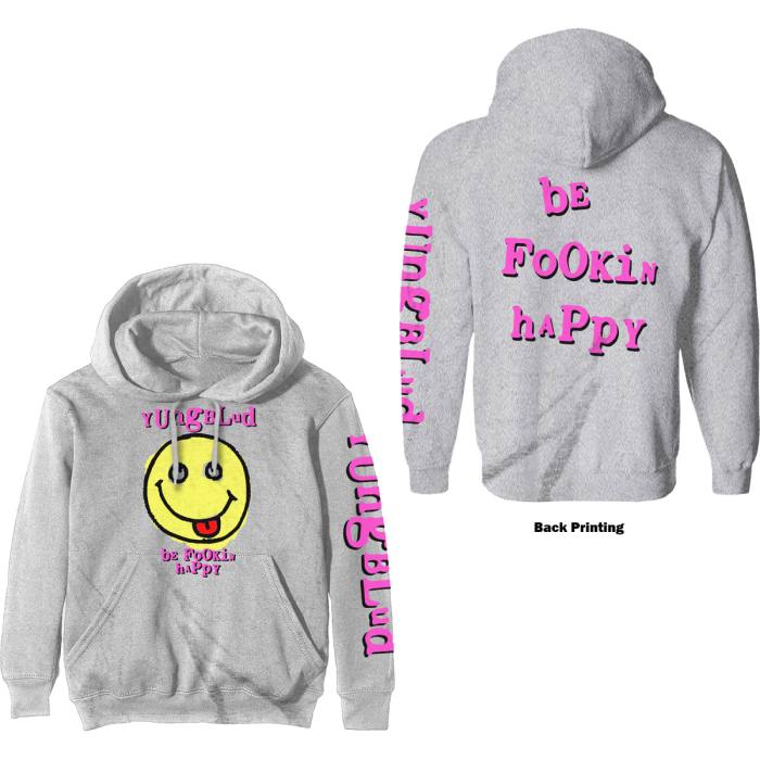 Yungblud Hoodie Raver Smile (Off White) 107935