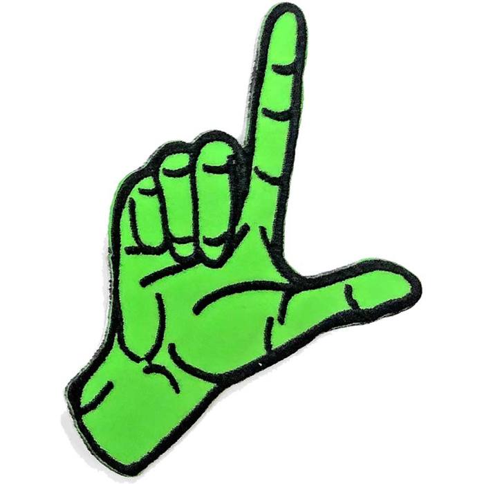 Yungblud našitek Finger Point 107983