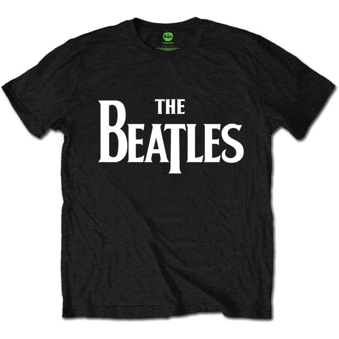 The Beatles Unisex T-Shirt: Drop T Logo (Retail Pack) (Medium) 227238