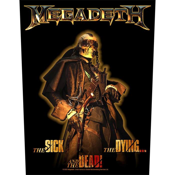 Megadeth Hrbtni Nalep: The Sick, The Dying And The Dead 108771