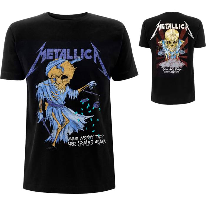 Metallica Unisex T-Shirt Doris (Back Print) 108559