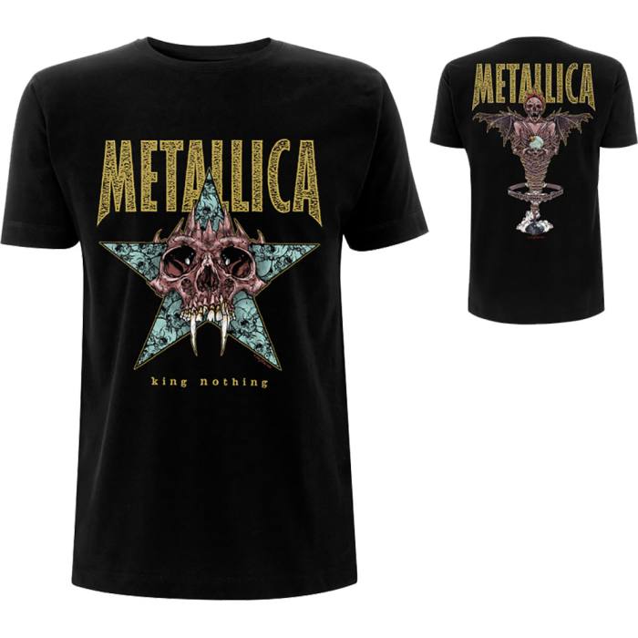 Metallica Unisex T-Shirt King Nothing (Back Print) 108565
