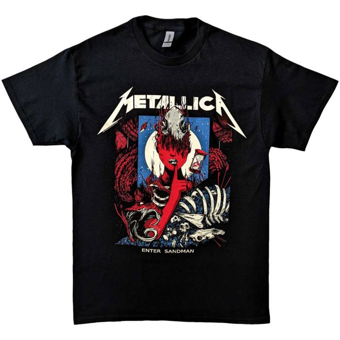 Metallica Enter Sandman Poster T-Shirt 108667