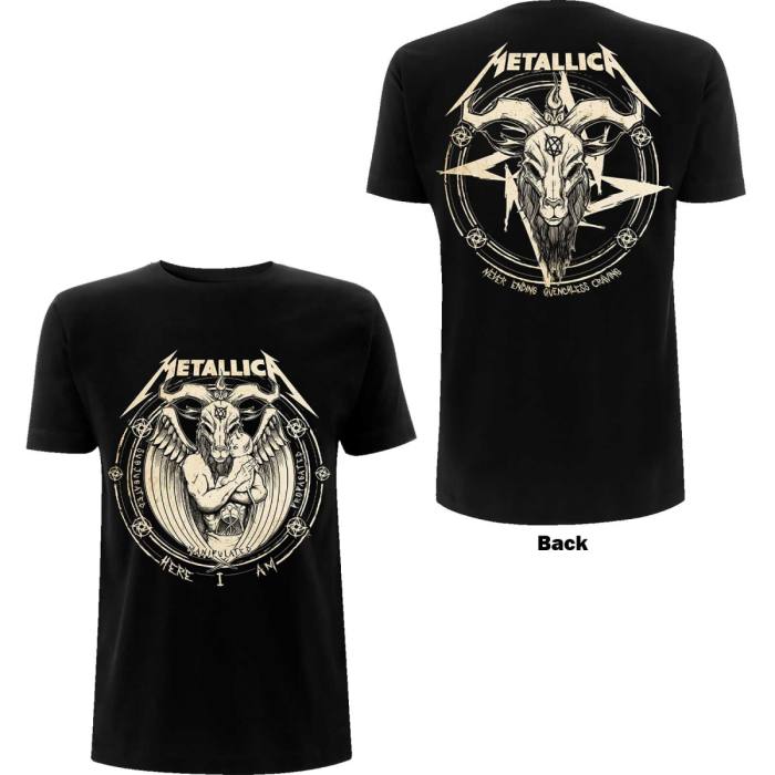 Metallica Unisex T-Shirt: Darkness Son (Back Print) 108691
