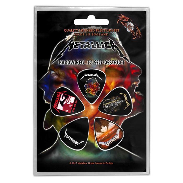 Metallica Plectrum Pack Hardwired to Self-Destruct 108707