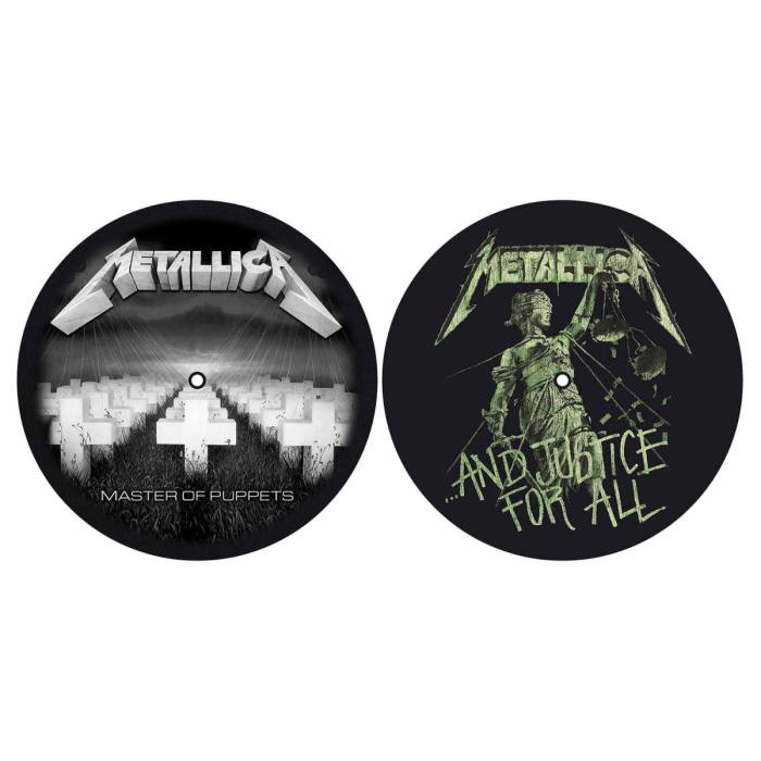 Set podstavkov za gramofon Metallica: Master of Puppets / ...And Justice for All 108714