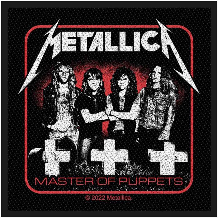 Našitek Metallica: Master Of Puppets Band 108737