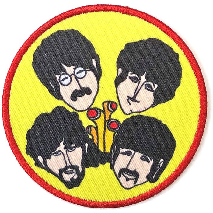 Našitek The Beatles – Yellow Submarine Periscopes & Heads 108200