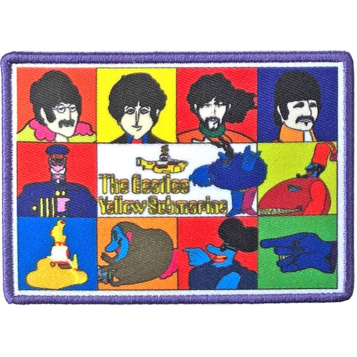 The Beatles Našitek Yellow Submarine Characters 108205