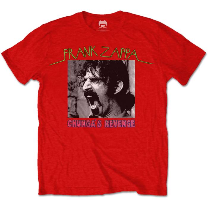 Frank Zappa T-shirt Chunga's Revenge (rdeča) 108316