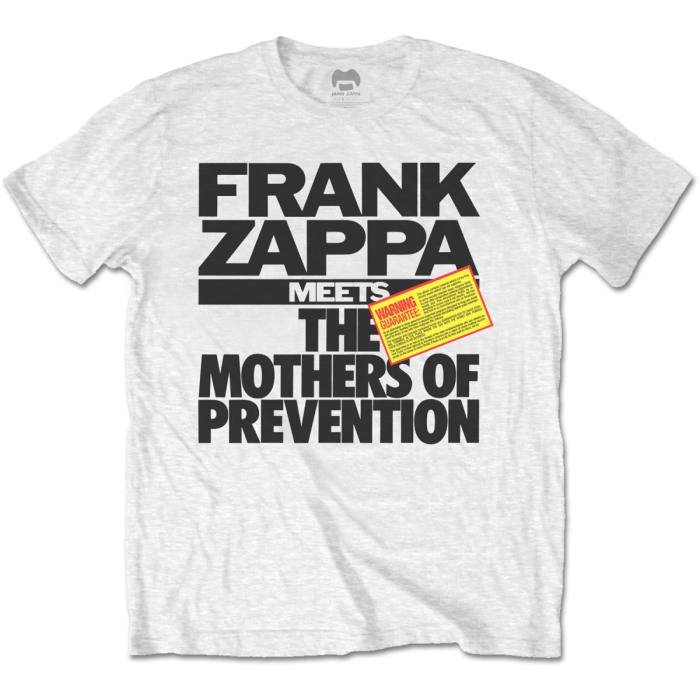 Frank Zappa T-shirt The Mothers Of Prevention (bela) 108345