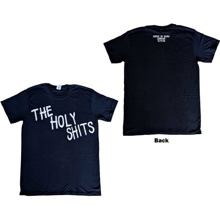 Foo Fighters Unisex T-Shirt: The Holy Shits London 2014 (Black) (Back Print & Ex-Tour) 231922