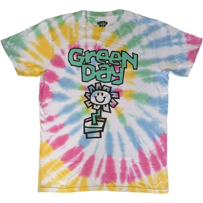 Green Day Flower Pot T-Shirt 109247