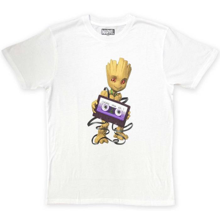 Marvel Comics Unisex T-Shirt: Guardians of the Galaxy Cosmic Tape 109790